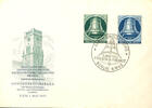 Berlin 10 and 30 Pfg. Bell on official First Day Cover, Michel 200.- -