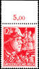 Deutsches Reich 12 Pfg SS private, plate flaw I Hurled facial, perfectly mint never hinged, expertized Schlegel BPP, Michel 180.- -