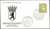Berlin 1 Mark town pictures, First Day Cover with special cancel BERLIN 10.11.56, in perfect condition, Michel 600.- -