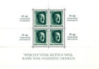 Deutsches Reich Culture donation souvenir sheet, mint never hinged, Michel 320.- -