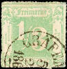 Thurn & Taxis Ortsstempel GRAEFENTONNA 5 2 186_ - single circle cancel, clear partial cancel on 1/3 Sgr. IV. Issue, thin places, Michel 300.- plus Sem c -
