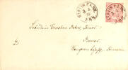 Berlin Stempel BERLIN P. E. VII. 3 4 70 - single circle cancel, KBHW 298 (80 points), on envelope 1 Gr. To Runow -