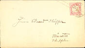 Berlin Stempel BERLIN P. E. 35.19 / 3 73 - single circle cancel, KBHW 567 b (40 points), clear on postal stationery cover 1 Gr. Large shield -