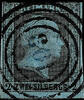 Preußen Nummernstempel 103 (blue and black) - BERLIN, centered on 2 Sgr., at first became the cancel into blue and then into black ink pad dipped int -