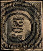 Preußen Nummernstempel 1305 - Sangershausen (government Berz. Merseburg), clear on extremely fine copy 1 Sgr. Black on rose -