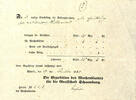 Thurn & Taxis Vorphilatelie Rinteln, local printed form on receipt, executed of the expedition of the weekly journal the earldom Schaumburg, among others -