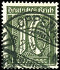 Deutsches Reich 10 Pfennig numerals, black olive, used Opole 16.2.22, faultless condition, expertized Winkler BPP, Michel 350.- -