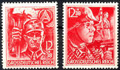 Deutsches Reich 12 Pfg SA / SS, impeccable mint never hinged, Michel 80.- -