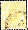 Württemberg Postal stamps numeral complete used superb in every respect (choice copy), Michel 312.- -