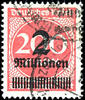 Deutsches Reich 2 million. On 200 M., watermark sideways, used, expertized Tworek, photo expertize Weinbuch BPP, Michel 450.- -