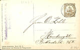 Deutsch-Ostafrika Ganzsachen 2 1/2 Heller Private postal stationery 2 1 / cancelled MUANZA, to Hamburg, on face indigenous woman from Muanza in the pearlies, very fine! -