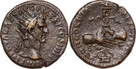 Antike Dupondius Nerva (96-98 Ap. J.C.) -