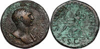 Antike Sesterce Trajan (98-117 Ap. J.C.) -