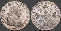 Frankreich 1725 Louis XV (1715-1774) Ecu aux 8L Amiens Etat : vz avec brillant d'origine !