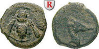 Bronz 405-390 v.Chr.  Ionia Ephesos ss 100,00 EUR dahil.  KDV., + 10,00 EUR kargo