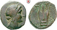  Bronze 250-200 v.Chr. Lesbos Mytilene ss, hellgrüne Patina  75,00 EUR incl. VAT., +  10,00 EUR shipping