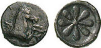  Bronze 350-250 v.Chr. Aiolis Kyme vz  /  vz+  60,00 EUR incl. VAT., +  10,00 EUR shipping