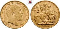 Australia Sovereign Edward VII., 1901-1910, Gold, 7,98 g -