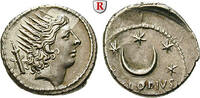 Denarius P. Clodius, 42 BC -