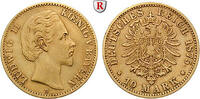 Bayern 10 Mark Ludwig II., 1864-1886, 10 Mark 1875, D. Gold. Jaeger 196. current price. -