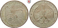 Commemoratives 3 Reichsmark 1929 A 3 Reichsmark 1929, A. Waldeck. vz-st 201.53 US$  +  111.96 US$ shipping