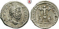  Denar 201 Septimius Severus, 193-211 f.vz, Schr&ouml;tlingsfehler auf Rs. 134.35 US$  +  111.96 US$ shipping