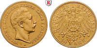 Preussen 10 Mark Wilhelm II., 1888-1918, 10 Mark 1895, A. Gold. Jaeger 251. -