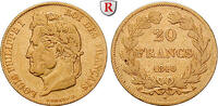 France 20 Francs Louis Philippe, 1830-1848, Gold, 6,36 g -
