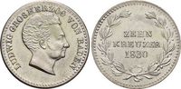 Baden-Durlach 10 Kreuzer Ludwig 1818-1830. Picture