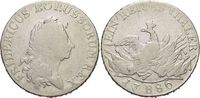 Brandenburg-Preussen Taler Friedrich II. 1740-1786, Münzstätte Breslau. Picture