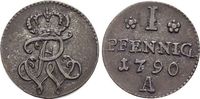 Brandenburg-Preussen Pfennig Friedrich Wilhelm II. 1786-1797. Picture