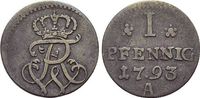 Brandenburg-Preussen Pfennig Friedrich Wilhelm II. 1786-1797. Picture
