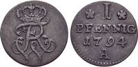 Brandenburg-Preussen Pfennig Friedrich Wilhelm II. 1786-1797. Picture