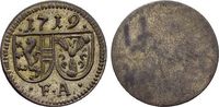 Salzburg-Erzbistum Einseitiger Pfennig Franz Anton von Harrach 1709-1727.