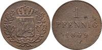 Bayern CU-Pfennig Maximilian II. Joseph 1848-1864. -
