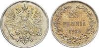 Finnland 25 Pennia Nikolaus II. von Russland 1894-1917. -