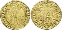 Köln-Erzbistum Goldgulden o. Jahr Friedrich III. von Saarwerden 1371-1414. -