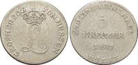 Hessen-Darmstadt 5 Kreuzer Ludwig I. 1806-1830. -