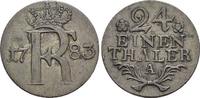 Brandenburg-Preussen 1/24 Taler Friedrich II. 1740-1786, Münzstätte Berlin. -