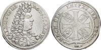Sachsen-Coburg 1/6 Taler Albrecht III. 1680-1699. -