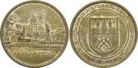 Sachsen-Johanngeorgenstadt Versilberte Messing-Medaille -