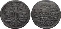 Brandenburg-Preussen 3 Pfennig Friedrich III. 1688-1701. -