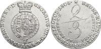 Braunschweig-Calenberg-Hannover 2/3 Taler Georg III. 1760-1820. -