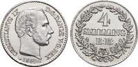Dänemark 4 Skilling Christian IX. 1863-1906. -