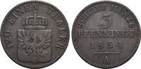 Brandenburg-Preussen CU-3 Pfennig Friedrich Wilhelm IV. 1840-1861. -