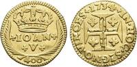 Portugal Gold - 400 Reis John V. 1706-1750. -