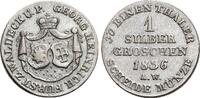 Waldeck Silbergroschen Georg Heinrich 1813-1845. -