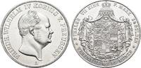 Brandenburg-Preussen Doppeltaler Friedrich Wilhelm IV. 1840-1861. -