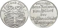 Sachsen-Meiningen AR-Medaille Carl 1775-1782. -