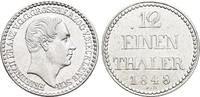 Mecklenburg-Schwerin 1/12 Taler Friedrich Franz II. 1842-1883. -